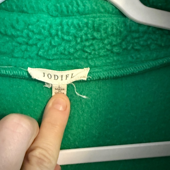 JODIFL Teal Fleece Jacket - Picture 2 of 2